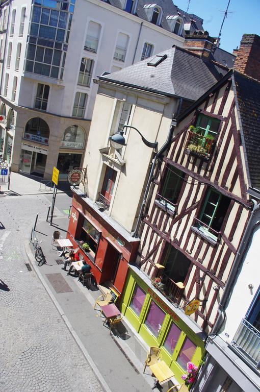 Gite Du Passant Rennais Avec Balcon Sur Cour Rennes Exterior foto